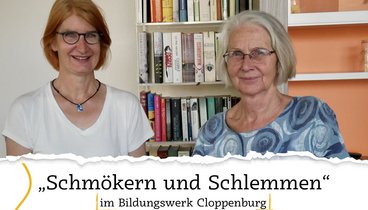 Stephanie  Bohlem, kath. öffentliche Bücherei Cloppenburg und Ursula Moormann, Bücherei Emstek