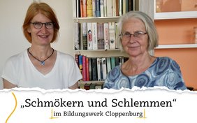 Stephanie  Bohlem, kath. öffentliche Bücherei Cloppenburg und Ursula Moormann, Bücherei Emstek